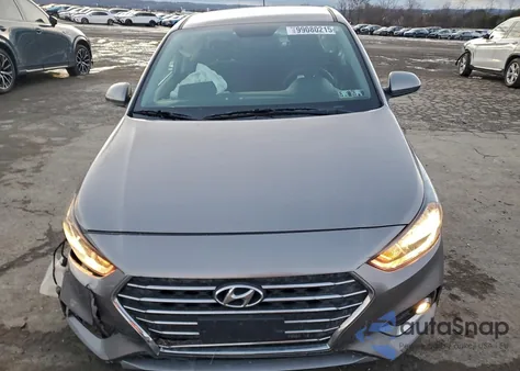 2022 Hyundai Accent Se из США, поврежденный, VIN 3KPC24A66NE190256